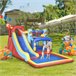 Castillo Hinchable Tela Oxford, Poliéster Outsunny Multicolor
