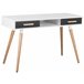 Beliani Escritorio FRISCO 120x45 Gris Oscuro