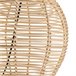 Lámpara de mesa Miki de ratán natural Beige