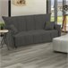 Sofá cama 2 plazas en tela Dabali Gris