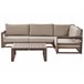 Beliani Conjunto longue TIMOR Madera