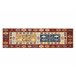 Beliani De corredor VOSKEHAT 80x300 Multicolor