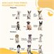 Barrera para Perros MDF PawHut, mascotas - accesorios para perros Blanco