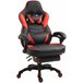 Silla Gaming Tilos En Simil Cuero Negro/ Rojo