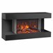 KAMINIO Eléctrica Chimenea LIZ - Chimenea Eléctrica de Pared KAMINIO Eléctrica Chimenea LIZ - Chimenea Eléctrica de Pared Negro