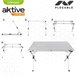 Mesa plegable aluminio para camping Aktive Camping Gris
