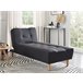 Beliani Chaise longue Poliéster ALSTEN Beliani Chaise longue Poliéster ALSTEN Gris Oscuro