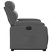 Sillón Elevable Reclinable Gris Oscuro