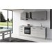 Cocina GILDA 2.0 Derecha Blanco/ Gris