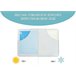 Almohada Rectangular Gel Refrescante Doble Cara Blanco