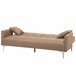 Beliani Sofá cama Poliéster LUCAN Beige