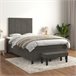 Cama box spring 120x200 Gris Oscuro