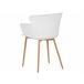Beliani Silla de comedor SUMKLEY Blanco