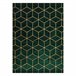 Alfombra EMERALD exclusivo 1014 glamour 160x220 Verde