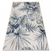 Alfombra Estructural BOTANIC 65265 Hojas de monstera tejido plano 117x170 Beige