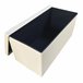 Puff Ottoman Almacenaje Rectangular Polipiel Plegable Beige