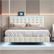 Marco de la cama Beige
