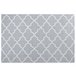 Beliani Alfombra de pelo corto SILVAN 200x300 Gris Claro