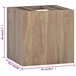 Armario De Baño Para Pared 46 Natural