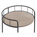 Beliani Carrito de cocina HIKO Negro