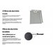 INFINITON Campana de Pared CMPT-TSH9B63X, 400 m3/h, T-Invertida Inox