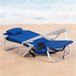 Aktive Pack 2 sillas playa XXL plegables y multiposición Azul