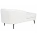 Beliani Chaise longue Bouclé ALLIER Beige