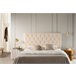 CABECERO TAPIZADO CAPRI POLIPIEL  - Moonia 130 Beige