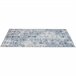 Alfombra de diseño vintage 200x274 Azul
