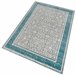 Alfombra De 140 X 220Cm 220x140 Azul Claro