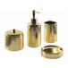 Beliani Conjunto de accesorios de baño CUMANA Beige