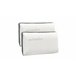 Pack 2 almohadas VISCO CARBONO Blanco