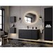Estante cubo para baño Newport aglomerado 27 Negro
