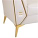 Sillón tapizado Blanco
