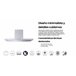 INFINITON Campana de Pared CMPT-TSH9B63X, 400 m3/h, T-Invertida Inox