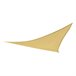 Toldo triangular sombreo Aktive Garden color crema Crema
