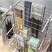 Tendedero Plegable ABS y Acero Inoxidable HOMCOM Gris