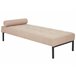 Beliani Chaise longue Bouclé CHINON Beige