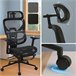 Silla de oficina - Beresford - Tela Negro