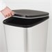 Curver Cubo de basura con pedal Chic Bin 50-60L Gris