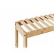 Beliani Estante de baño PADUCAH Madera Clara