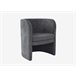 Sillón modelo HEBE decorativo Gris Oscuro