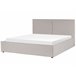 Beliani Cama con almacenaje Poliéster MOISSAC 197x224 Beliani Cama con almacenaje Poliéster MOISSAC 197x224 Azul Claro