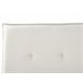 Beliani Cama de agua Lino LESTRE 201x221 Crema