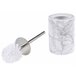 Beliani Conjunto de accesorios de baño ARAUCO Blanco