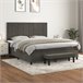 Cama box spring 180x200 Gris