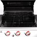Barbacoa de 3 quemadores MANHATTAN 300S Negro