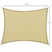 Toldo Vela Rectangular HDPE Outsunny 300x400 Marron