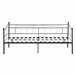 Cama Simple Arjeplog con reposacabezas colchón y somier 95x209 Negro