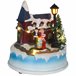 Pueblo Navideño Resina HOMCOM, hogar - decoración Multicolor